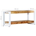 vidaXL Comodă TV, 90 x 30 x 40 cm, lemn masiv de mango
