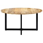 vidaXL Masă de bucătărie, 150x73 cm, lemn masiv de mango vidaXL Masă de bucătărie, 150x73 cm, lemn masiv de mango