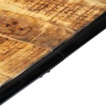vidaXL Masă de bucătărie, 180x90x76 cm, lemn masiv de mango nefinisat vidaXL Masă de bucătărie, 180x90x76 cm, lemn masiv de mango nefinisat