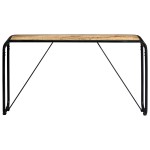 vidaXL Masă consolă, 140 x 35 x 76 cm, lemn masiv de mango nefinisat vidaXL Masă consolă, 140 x 35 x 76 cm, lemn masiv de mango nefinisat