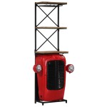 vidaXL Dulap de vin design tractor 49x31x172 cm lemn masiv de mango vidaXL Dulap de vin design tractor 49x31x172 cm lemn masiv de mango