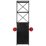 vidaXL Dulap de vin design tractor 49x31x172 cm lemn masiv de mango vidaXL Dulap de vin design tractor 49x31x172 cm lemn masiv de mango