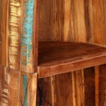 vidaXL Dulap de vinuri, 50 x 40 x 180 cm, lemn masiv reciclat