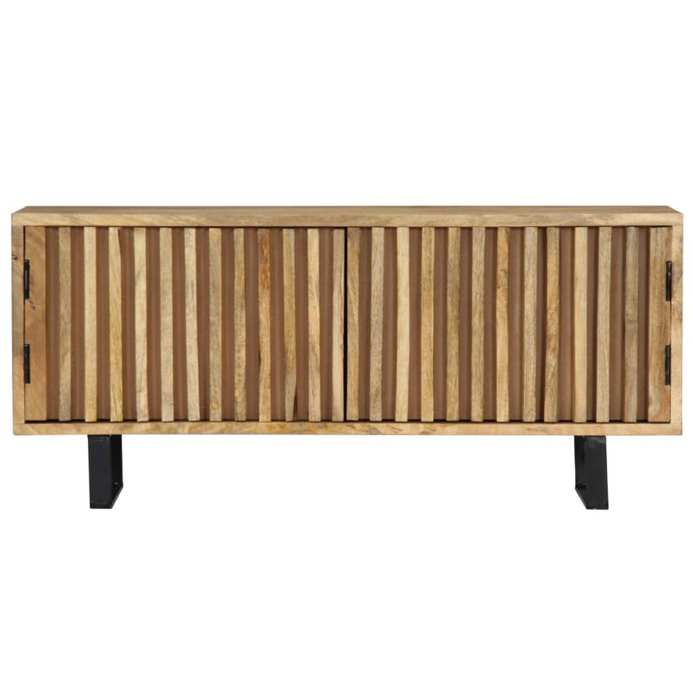 vidaXL Comodă TV, 90x30x40 cm, lemn masiv de mango