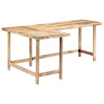 vidaXL Birou, 180 x 120 x 76 cm, lemn masiv de mango