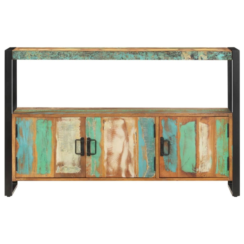 vidaXL Servantă, 120 x 30 x 75 cm, lemn masiv reciclat