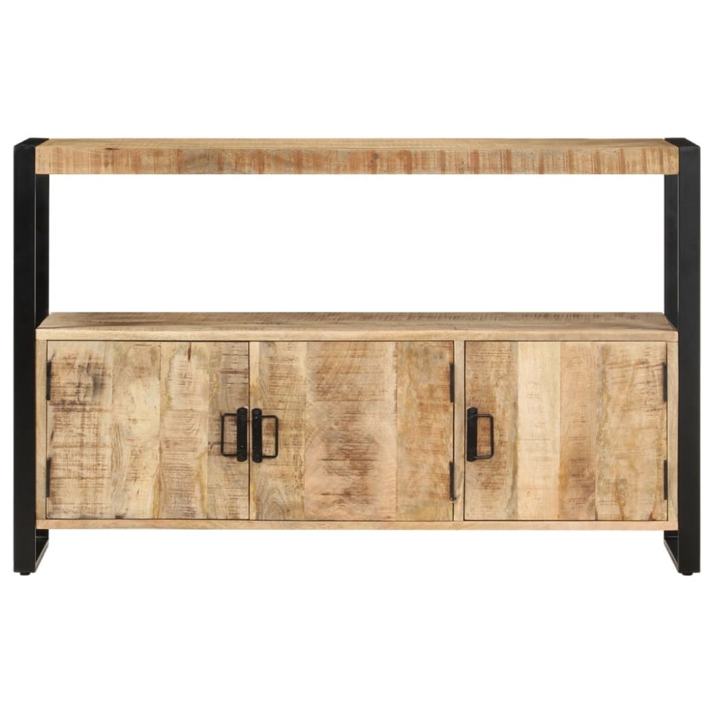 vidaXL Dulap lateral, 120 x 30 x 75 cm, lemn masiv de mango