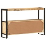 vidaXL Dulap lateral, 120 x 30 x 75 cm, lemn masiv de mango vidaXL Dulap lateral, 120 x 30 x 75 cm, lemn masiv de mango