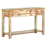 vidaXL Masă consolă, 120 x 40 x 75 cm, lemn masiv reciclat vidaXL Masă consolă, 120 x 40 x 75 cm, lemn masiv reciclat