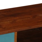 vidaXL Comodă TV cu 3 sertare, 110x35x50 cm, lemn masiv acacia