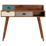 vidaXL Birou de scris, 110x50x90 cm, lemn masiv de acacia vidaXL Birou de scris, 110x50x90 cm, lemn masiv de acacia