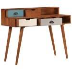 vidaXL Birou de scris, 110x50x90 cm, lemn masiv de acacia vidaXL Birou de scris, 110x50x90 cm, lemn masiv de acacia