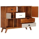 vidaXL Servantă, 115x35x86 cm, lemn masiv de acacia vidaXL Servantă, 115x35x86 cm, lemn masiv de acacia
