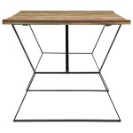 vidaXL Masă de bucătărie, 180 x 90 x 76 cm, lemn masiv reciclat vidaXL Masă de bucătărie, 180 x 90 x 76 cm, lemn masiv reciclat
