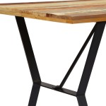 vidaXL Masă de bucătărie, 140 x 80 x 76 cm, lemn masiv reciclat vidaXL Masă de bucătărie, 140 x 80 x 76 cm, lemn masiv reciclat