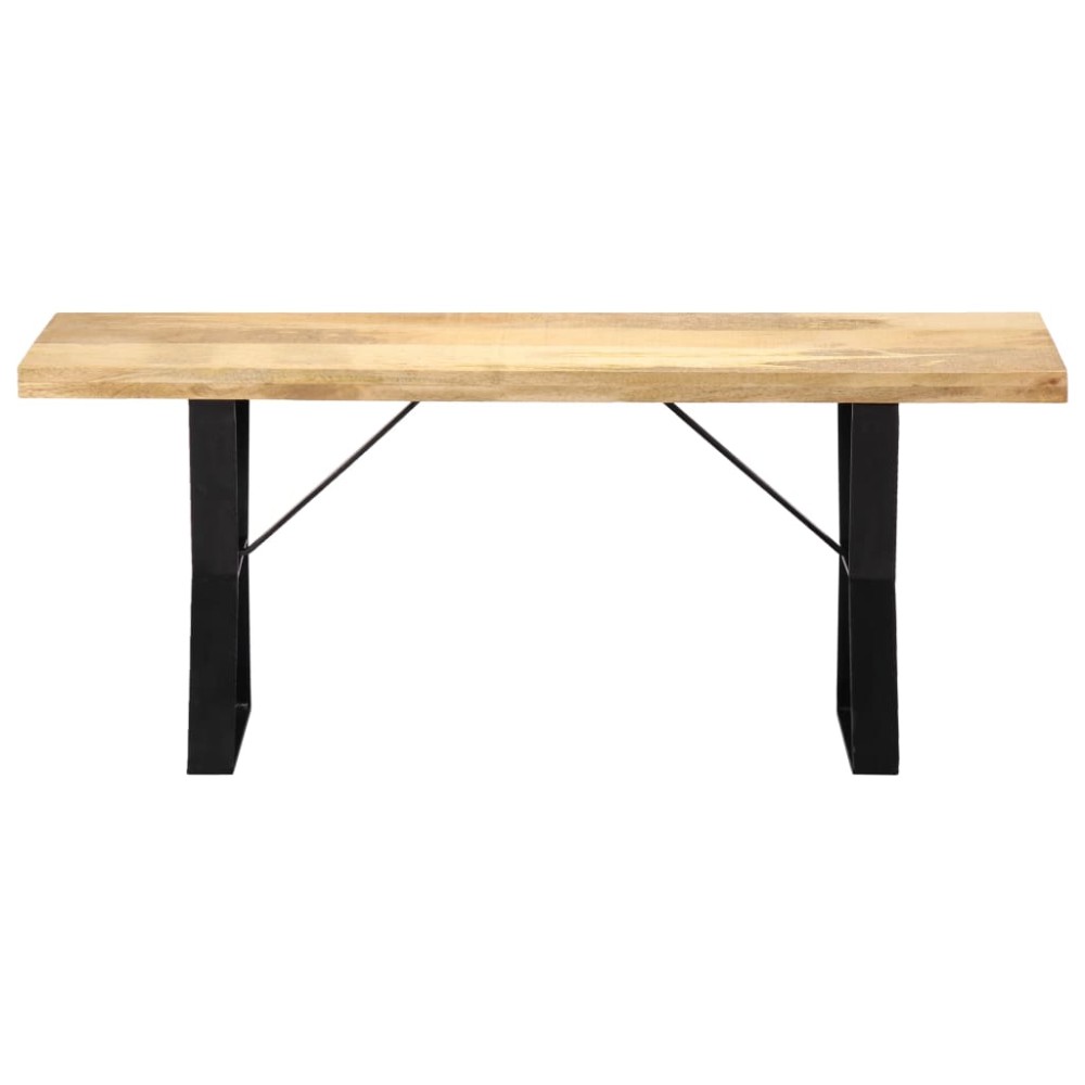 vidaXL Bancă, 110 cm, lemn masiv de mango