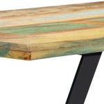 vidaXL Bancă, 110 cm, lemn masiv reciclat vidaXL Bancă, 110 cm, lemn masiv reciclat