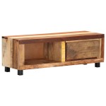 vidaXL Comodă TV, 100 x 30 x 33 cm, lemn masiv reciclat