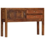 vidaXL Servantă, 118 x 30 x 75 cm, lemn masiv de mango vidaXL Servantă, 118 x 30 x 75 cm, lemn masiv de mango