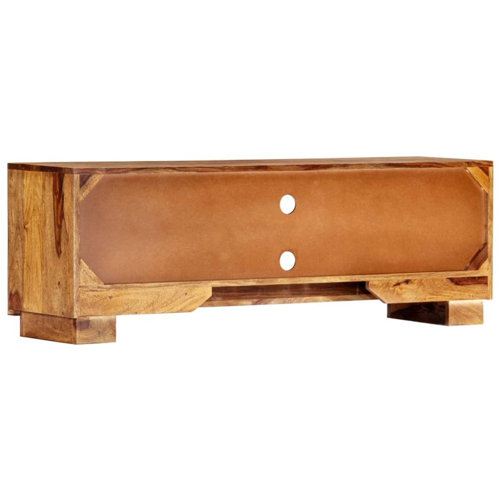 vidaXL Comodă TV, 118 x 30 x 40 cm, lemn masiv de acacia