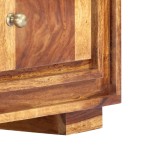 vidaXL Comodă TV, 118 x 30 x 40 cm, lemn masiv de acacia