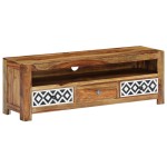 vidaXL Comodă TV, 120x30x40 cm, lemn masiv de acacia