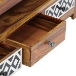 vidaXL Comodă TV, 120x30x40 cm, lemn masiv de acacia