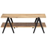 vidaXL Măsuță de cafea, 115 x 60 x 40, lemn masiv de mango vidaXL Măsuță de cafea, 115 x 60 x 40, lemn masiv de mango