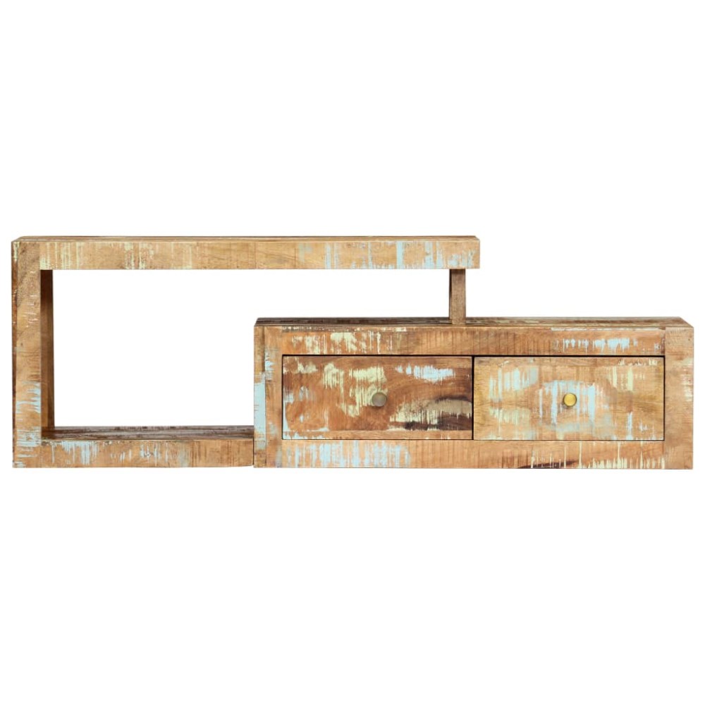 vidaXL Comodă TV, 120 x 30 x 40 cm, lemn masiv reciclat