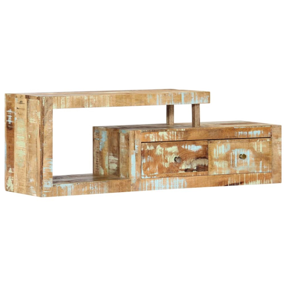 vidaXL Comodă TV, 120 x 30 x 40 cm, lemn masiv reciclat