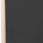 vidaXL Paravan de cameră cu 4 panouri, gri, 160x170x4 cm, textil vidaXL Paravan de cameră cu 4 panouri, gri, 160x170x4 cm, textil
