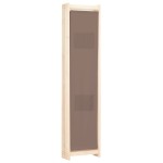 vidaXL Paravan de cameră cu 5 panouri maro 200x170x4cm material textil vidaXL Paravan de cameră cu 5 panouri maro 200x170x4cm material textil