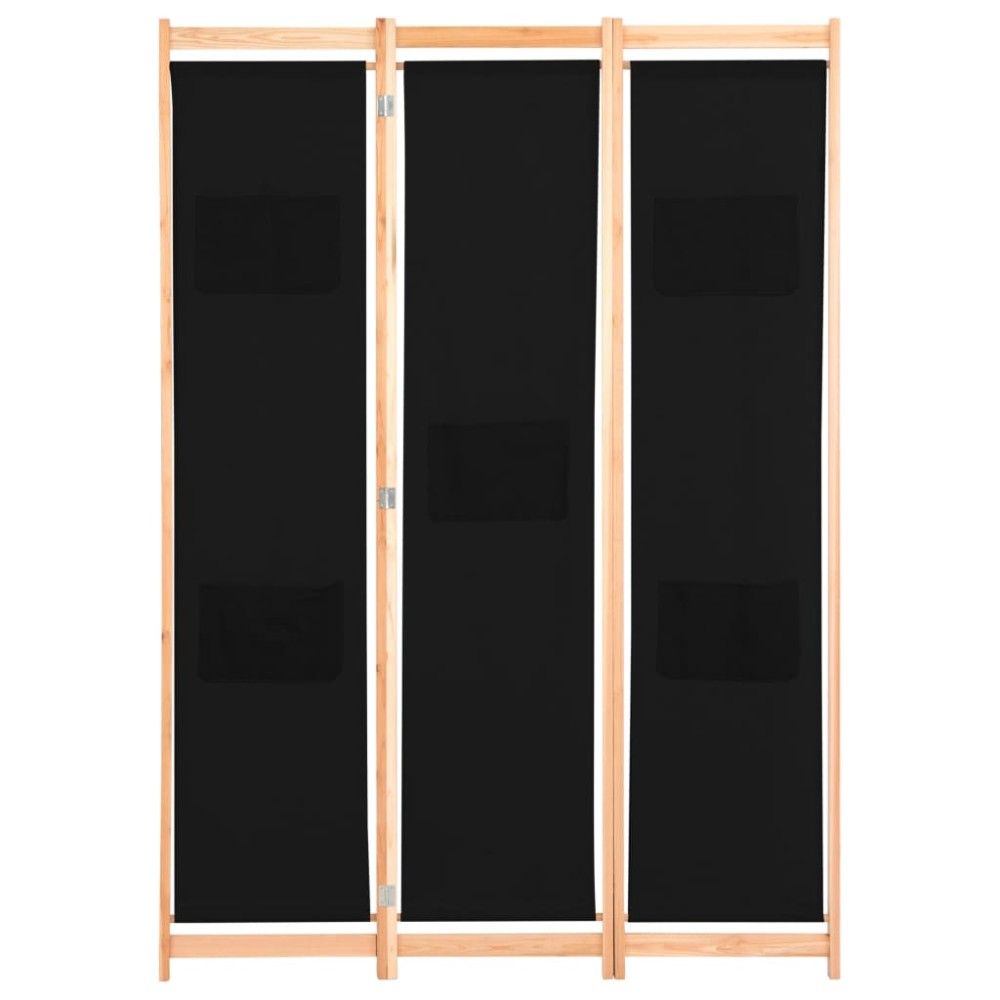vidaXL Paravan de cameră cu 3 panouri, 120x170x4 cm, textil