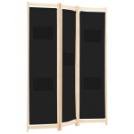 vidaXL Paravan de cameră cu 3 panouri, 120x170x4 cm, textil vidaXL Paravan de cameră cu 3 panouri, 120x170x4 cm, textil