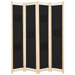 vidaXL Paravan de cameră cu 3 panouri, 120x170x4 cm, textil vidaXL Paravan de cameră cu 3 panouri, 120x170x4 cm, textil