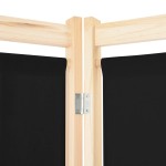 vidaXL Paravan de cameră cu 3 panouri, 120x170x4 cm, textil vidaXL Paravan de cameră cu 3 panouri, 120x170x4 cm, textil