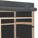 vidaXL Șifonier, gri, 110x40x170 cm, textil vidaXL Șifonier, gri, 110x40x170 cm, textil