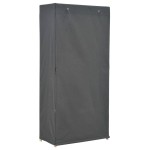 vidaXL Șifonier, gri, 79 x 40 x 170 cm, material textil vidaXL Șifonier, gri, 79 x 40 x 170 cm, material textil