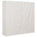 vidaXL Șifonier, alb, 173x40x170 cm, material textil vidaXL Șifonier, alb, 173x40x170 cm, material textil