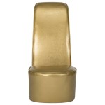 vidaXL Scaun, design toc înalt, auriu, piele ecologică vidaXL Scaun, design toc înalt, auriu, piele ecologică
