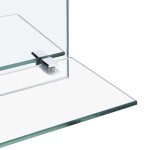 vidaXL Oglindă de perete cu raft, 20 x 40 cm, sticlă securizată vidaXL Oglindă de perete cu raft, 20 x 40 cm, sticlă securizată