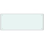 vidaXL Panou antistropi de bucătărie, alb, 100x40 cm sticlă securizată vidaXL Panou antistropi de bucătărie, alb, 100x40 cm sticlă securizată