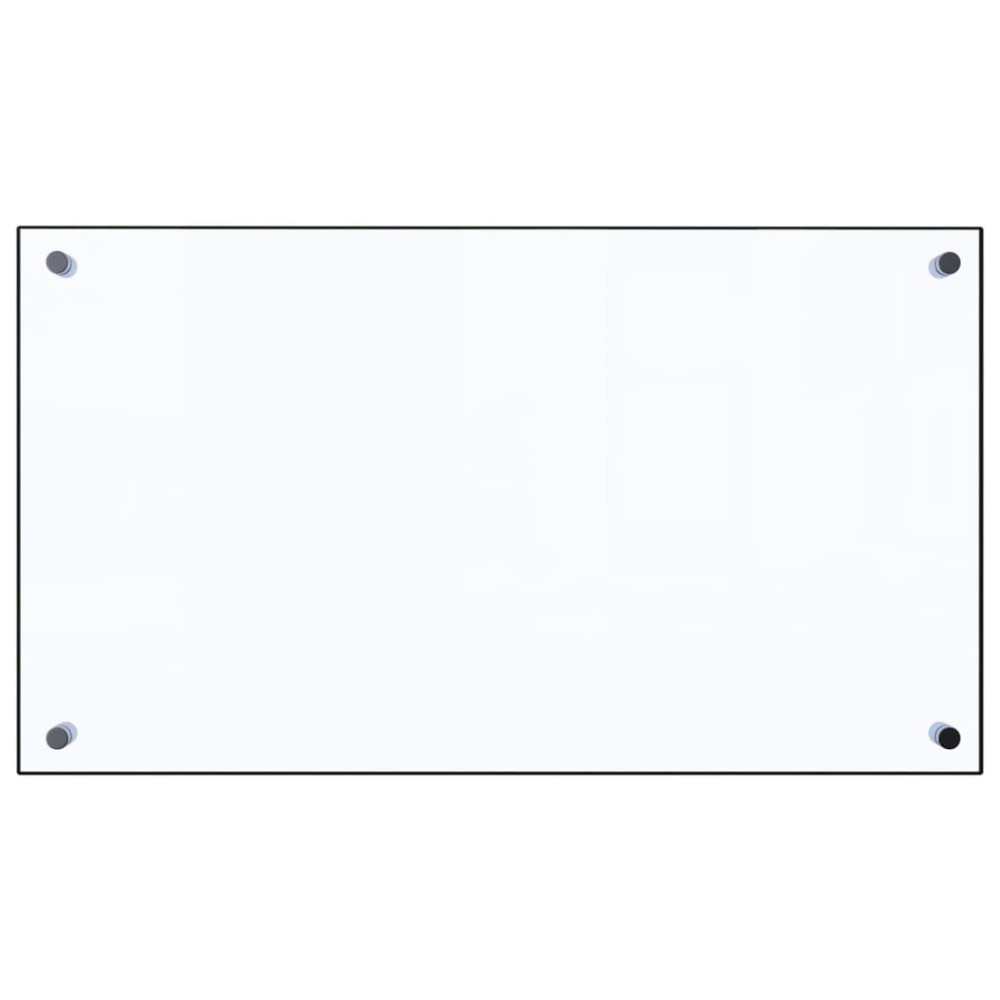vidaXL Panou antistropi bucătărie transparent 70x40 cm sticlă securiz.