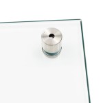 vidaXL Panou antistropi bucătărie transparent 70x40 cm sticlă securiz. vidaXL Panou antistropi bucătărie transparent 70x40 cm sticlă securiz.