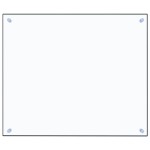 vidaXL Panou antistropi bucătărie transparent 70x60 cm sticlă securiz. vidaXL Panou antistropi bucătărie transparent 70x60 cm sticlă securiz.