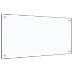 vidaXL Panou antistropi bucătărie transparent 80x40 cm sticlă securiz. vidaXL Panou antistropi bucătărie transparent 80x40 cm sticlă securiz.