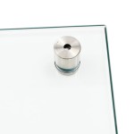 vidaXL Panou antistropi bucătărie transparent 80x40 cm sticlă securiz. vidaXL Panou antistropi bucătărie transparent 80x40 cm sticlă securiz.