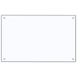 vidaXL Panou antistropi bucătărie transparent 80x50 cm sticlă securiz. vidaXL Panou antistropi bucătărie transparent 80x50 cm sticlă securiz.
