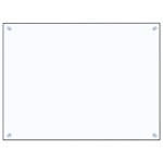 vidaXL Panou antistropi bucătărie transparent 80x60 cm sticlă securiz. vidaXL Panou antistropi bucătărie transparent 80x60 cm sticlă securiz.