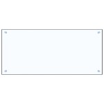 vidaXL Panou antistropi bucătărie transparent 90x40 cm sticlă securiz. vidaXL Panou antistropi bucătărie transparent 90x40 cm sticlă securiz.